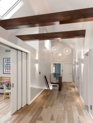 FoxLin Architects | Residential Remodel in Fox Point, Wisconsin - Hallway