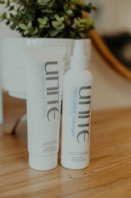 UNITE is a hairstylist-developed product line with over 45 easy to use, high performing products.