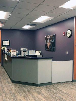 Lincoln Park Clinic reception desk