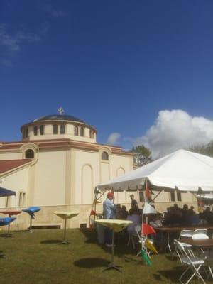 glorious weather for the St George festival #fishersin