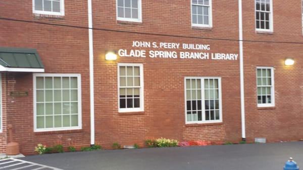 Glade Spring Branch of Washington Co Library