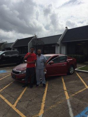 Thank You for your business Keenan! Enjoy your Kia Optima