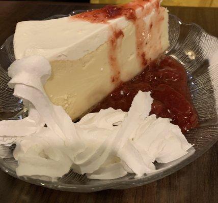 Strawberry cheesecake