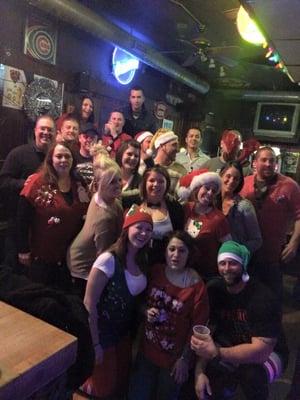 Christmas party at the Bulldog