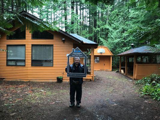 Howard, a Canadian resident, happily closed on his first home in Maple Falls, WA