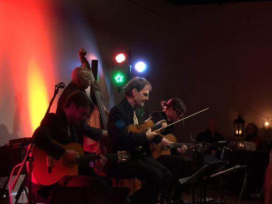 The Hot Club of Fairhope Gypsy Jazz Concert at The Venue.  Awesome concert