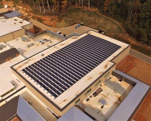 Kannapolis Middle School Extension Half of System