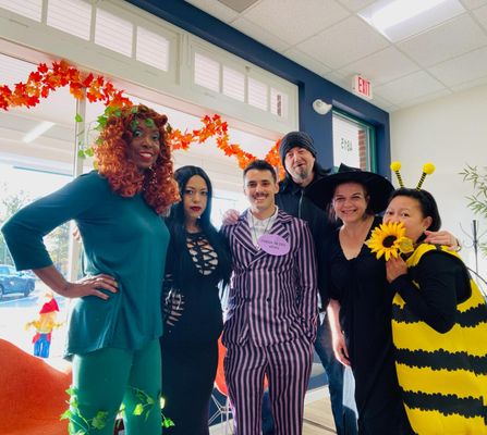 Spirit Week 2023 - The Full Motion Team shows up fully for Halloween!