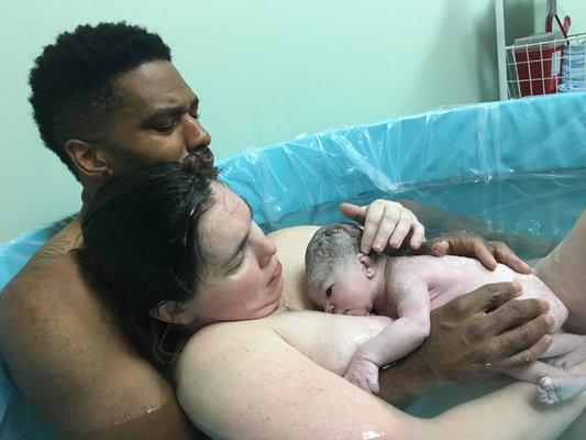 Beautiful Water birth!