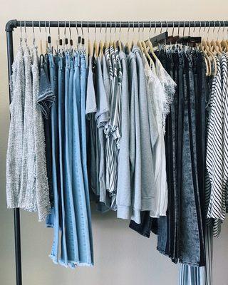 RACKS ON RACKS OF NEW ARRIVALS