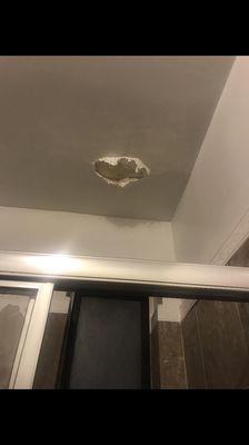 ceiling falling from their mismanagement issues