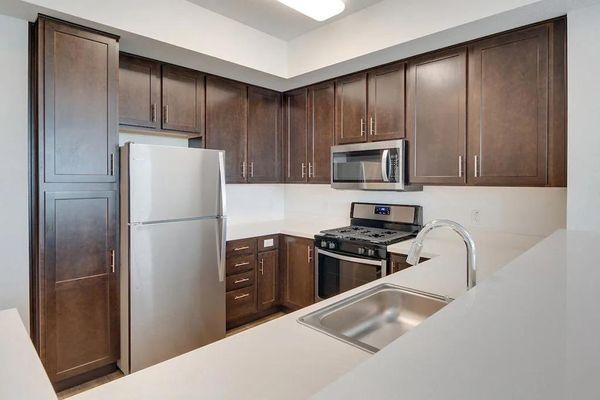 Kitchen at Deer Creek Apartments