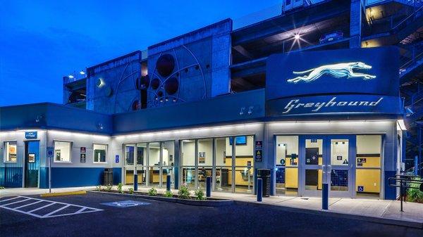 Seattle Greyhound modular bus station