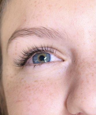 Natural lash extensions