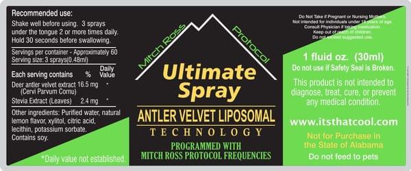 Deer antler ultimate spray of itsthatcool.com