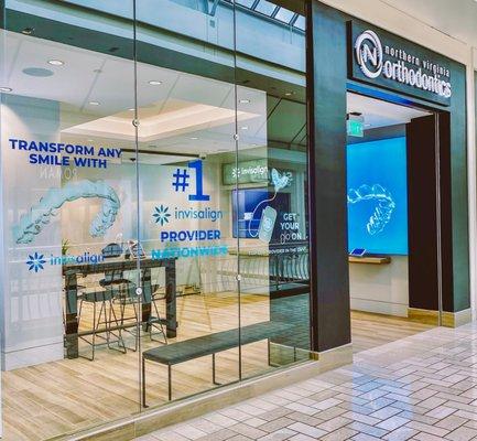 Visit the NVO Invisalign Studio in Tysons Corner Center right outside of Nordstrom.