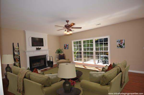 Virtual Staging - Living Room