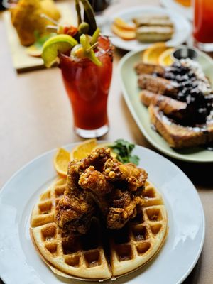 Sunday Brunch is served from noon-3pm. No reservations required.