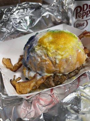 King Cake Burger