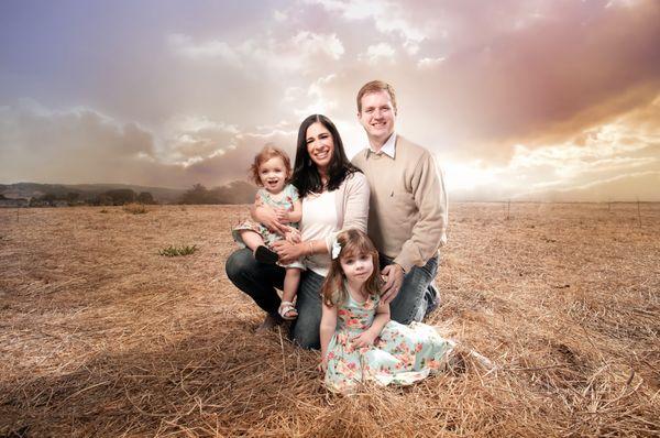 Family Portrait Session in Halfmoon Bay, CA