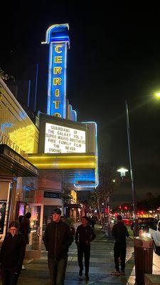 Guardians of the galaxy marquee