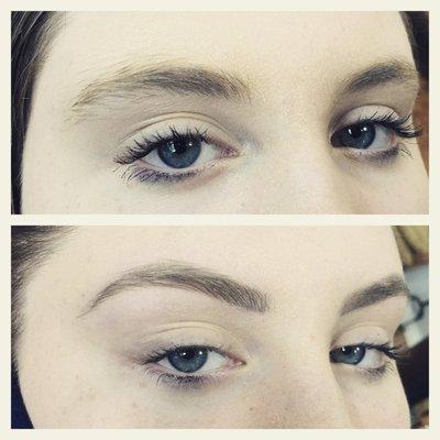 Threading before & after