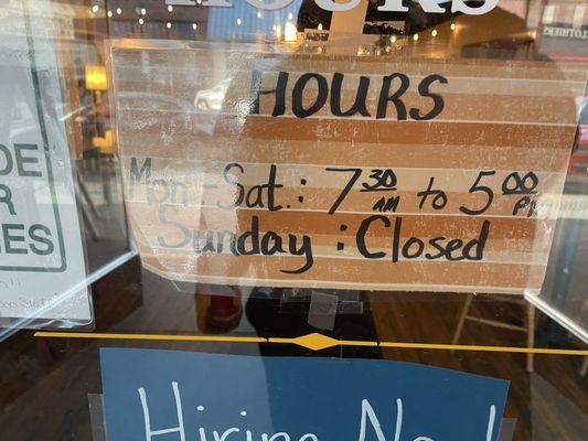 Business hours