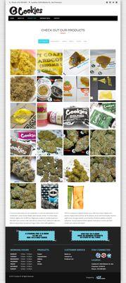 Dispensary store web design