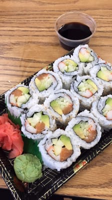 lunch special - select two rolls from the lunch menu for only $7.99