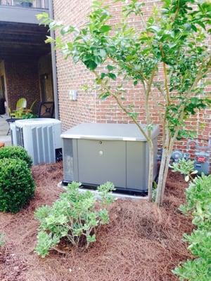 Another GE Generator installed. 20KW unit.