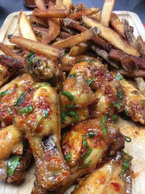 Sweet Garlic Wings