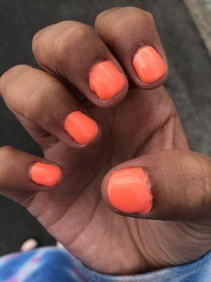 Gel manicure