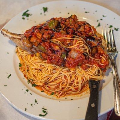 Pork chop cacciatore