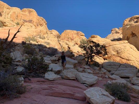 Shawna on the Rocks.