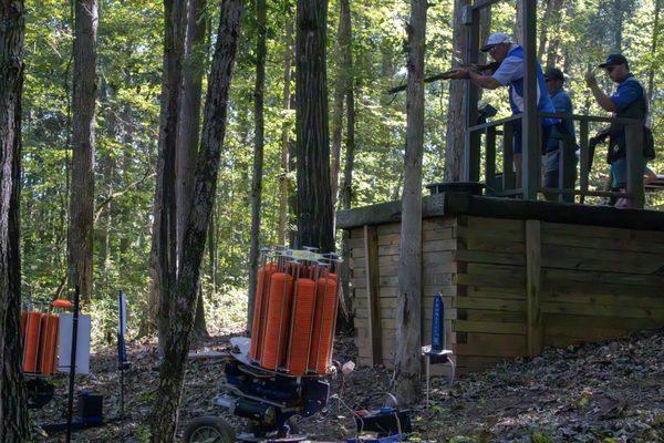 Creek Course for sporting clays at Cherokee Rose