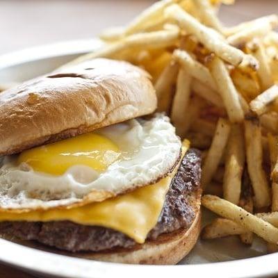 The breakfast burger