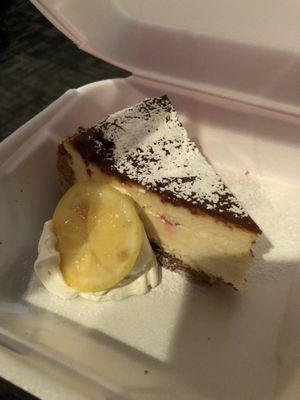 Pineapple upside down cheesecake