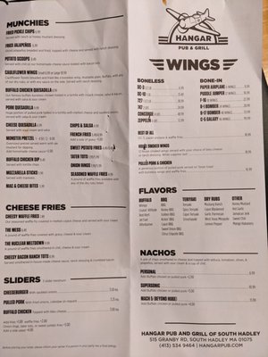 Menu 1/5/22