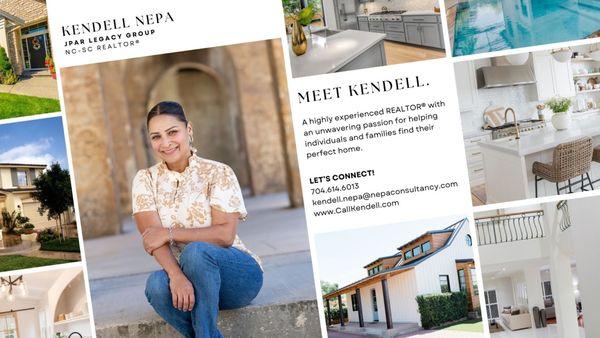 Meet Kendell Nepa, a highly experienced REALTOR with an unwavering passion for helping individuals and families find their perfect home.