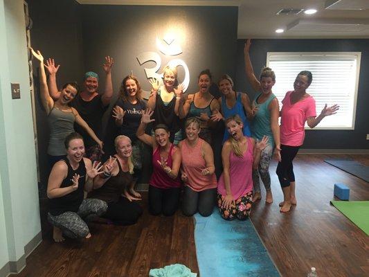 Our very first class at our Bossier City studio!