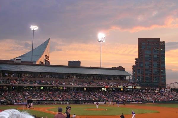 Popular Attraction in Downtown Louisville-Louisville Slugger Field