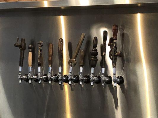 Cool tap handles