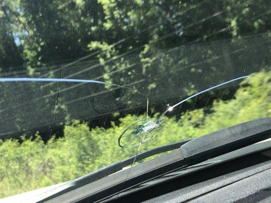 BUSTED WINDSHIELD BY JM ROLLOFF