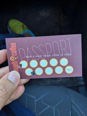 Punch card!