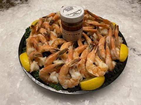 Shrimp cocktail platter