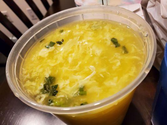 Egg drop soup