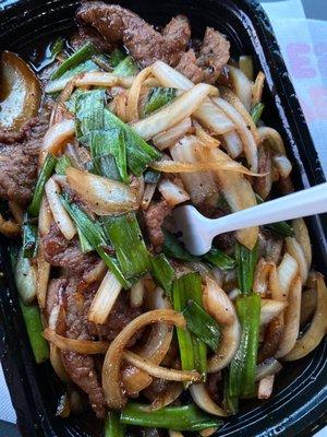 17. Mongolian Beef (Spicy) was awesome