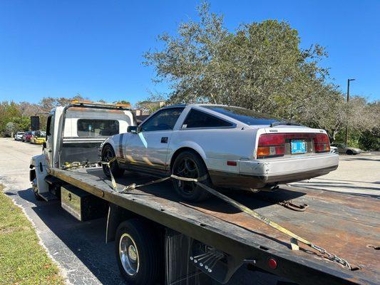 Antique Car Towing