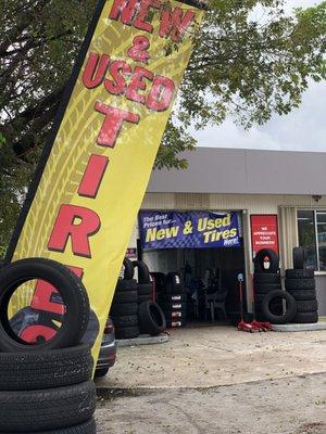 Mobile Tire Service and Roadside Assistance - Text or call us at 954-873-2394!