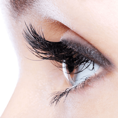 EYEBROWZ does semi-permanent eyelash extensions.